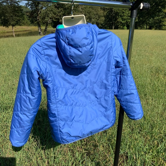 The North Face Reversible Hooded Jacket+ The North Face Hooded Fleece Girls L - Picture 4 of 13